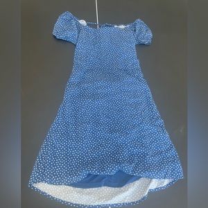 blue floral pacsun dress